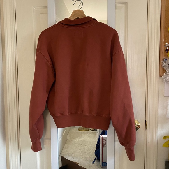 Aritzia Rust Sweater - Picture 2 of 4
